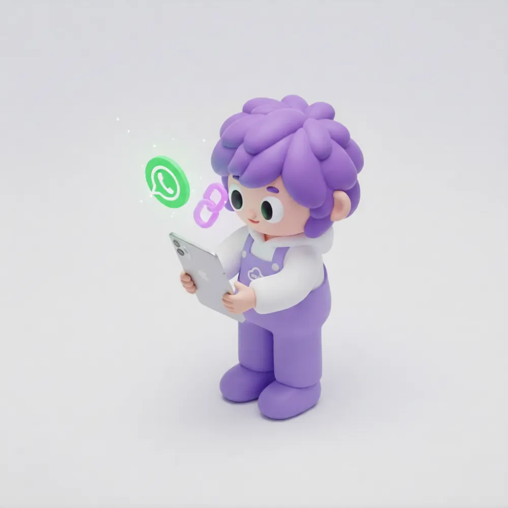 إنشاء رابط واتساب مباشر